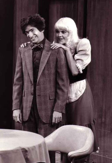 My first recurring role on "Making A Living" - with Ann Jillian.